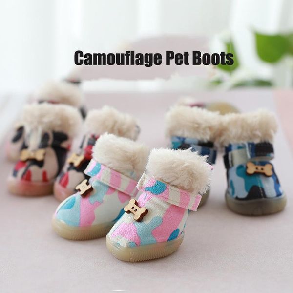 dog apparel camouflage pet shoes winter super warm 4pcs/set puppy's boots cotton anti slip xs xl for small product chihuahua
dog apparel camouflage pet shoes winter super warm 4pcs/set puppy's boots cotton anti slip xs xl for small product chihuahua