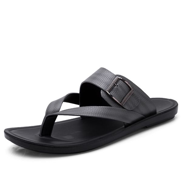 slippers mens flip flops beach sandals non-slip male buckle leather zapatos hombre casual shoes men walkerpeak wtuc, Black
slippers mens flip flops beach sandals non-slip male buckle leather zapatos hombre casual shoes men walkerpeak wtuc, Black