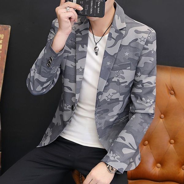 youth fashion printing trendy male korean version of the british slim long-sleeved suit jacket 2021 spring and autumn m men's suits & b, White;black
youth fashion printing trendy male korean version of the british slim long-sleeved suit jacket 2021 spring and autumn m men's suits & b, White;black