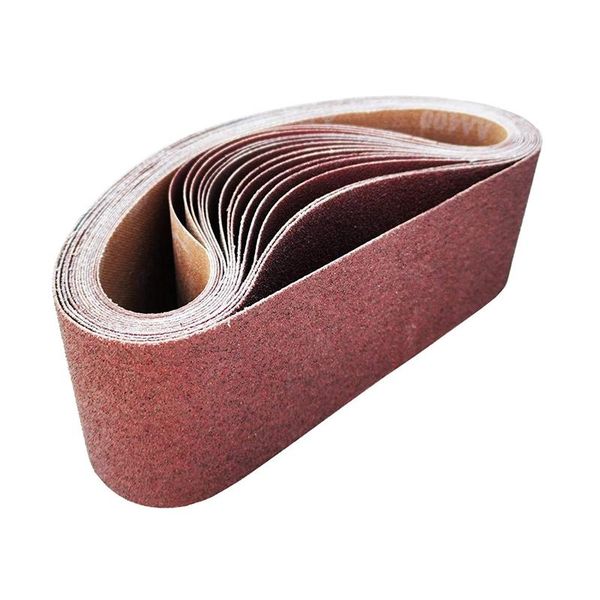 inches(75x533mm) aluminum oxide sanding belt 15 pack belts ( 80 120 180 240 400 grits) for sander storage bags
inches(75x533mm) aluminum oxide sanding belt 15 pack belts ( 80 120 180 240 400 grits) for sander storage bags