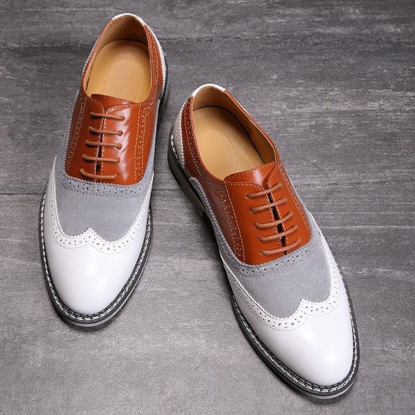 dress shoes 2021 oxford men brogues lace-up bullock business wedding male formal, Black
dress shoes 2021 oxford men brogues lace-up bullock business wedding male formal, Black