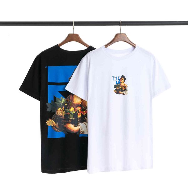 2021 summer new off arrstyle flstyleer print men's and women's short sleeve style religious couple t-shirt, White;black
2021 summer new off arrstyle flstyleer print men's and women's short sleeve style religious couple t-shirt, White;black