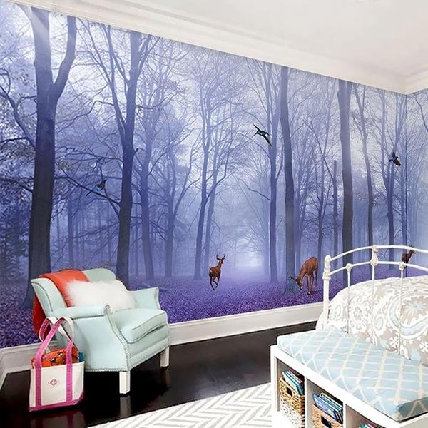 wallpapers custom large mural wallpaper 3d purple forest elk landscape wall painting living room tv sofa bedroom papel de parede
wallpapers custom large mural wallpaper 3d purple forest elk landscape wall painting living room tv sofa bedroom papel de parede
