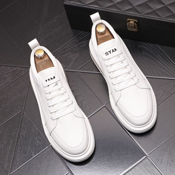 british style air cushion men wedding dress party shoes spring autumn white comfortable lining sneakers luxury designer vulcanized sports wa, Black
british style air cushion men wedding dress party shoes spring autumn white comfortable lining sneakers luxury designer vulcanized sports wa, Black