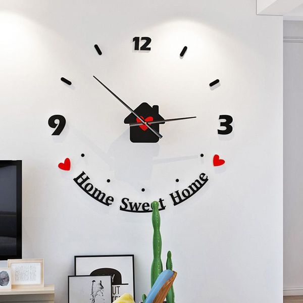 wall clocks decorative clock mechanism modern design home living room bedroom decoration acrylic material quartz decor
wall clocks decorative clock mechanism modern design home living room bedroom decoration acrylic material quartz decor