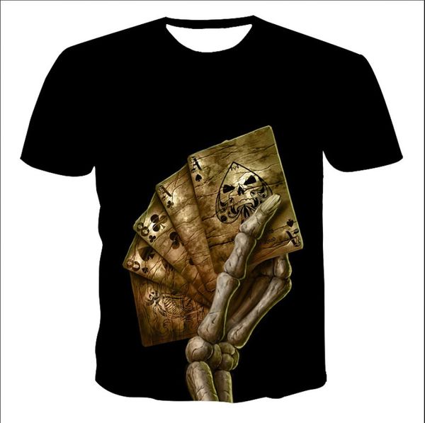 2021 skull short sve youth fashion street trend men's 3d printed t-shirt cob1, White;black
2021 skull short sve youth fashion street trend men's 3d printed t-shirt cob1, White;black