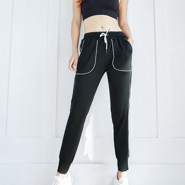 women's pants & capris normov fashion womens trousers drawstring mid waist solid color stripe pocket slim harlan casual 3 clor, Black;white
women's pants & capris normov fashion womens trousers drawstring mid waist solid color stripe pocket slim harlan casual 3 clor, Black;white