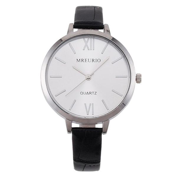 wristwatches female quartz watch fashion fine leather strap big dial business roman numeral ladies wrist montre femme for women, Slivery;brown
wristwatches female quartz watch fashion fine leather strap big dial business roman numeral ladies wrist montre femme for women, Slivery;brown