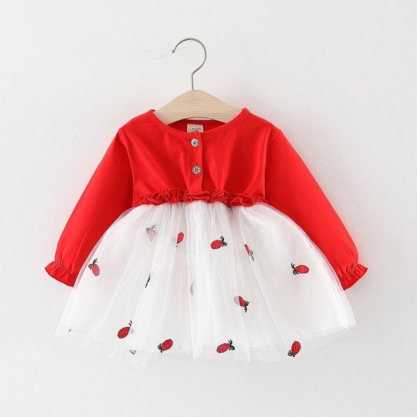 girl's dresses 2021 spring children dress fashion costomes long sleeve kids patchwork lace vestidos design casual for girls, Red;yellow
girl's dresses 2021 spring children dress fashion costomes long sleeve kids patchwork lace vestidos design casual for girls, Red;yellow