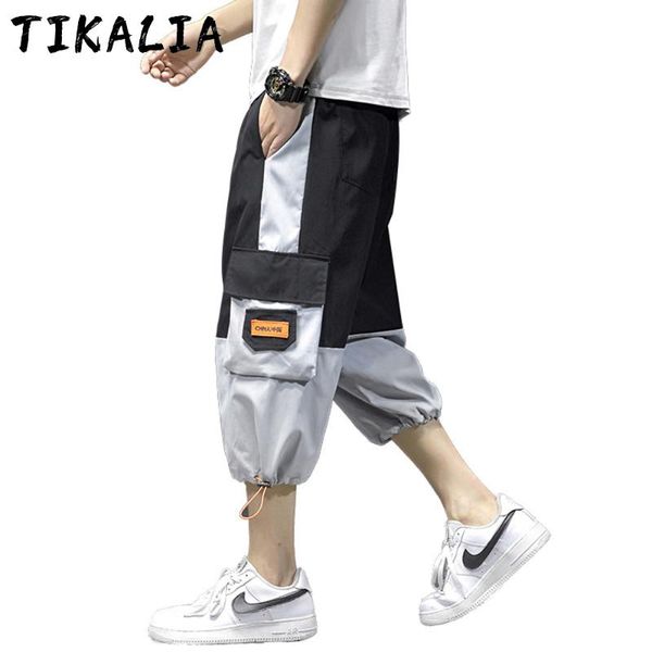 men's pants 7 part summer casual over knee men high street hip hop cargo korean fashion loose fit trousers, Black
men's pants 7 part summer casual over knee men high street hip hop cargo korean fashion loose fit trousers, Black