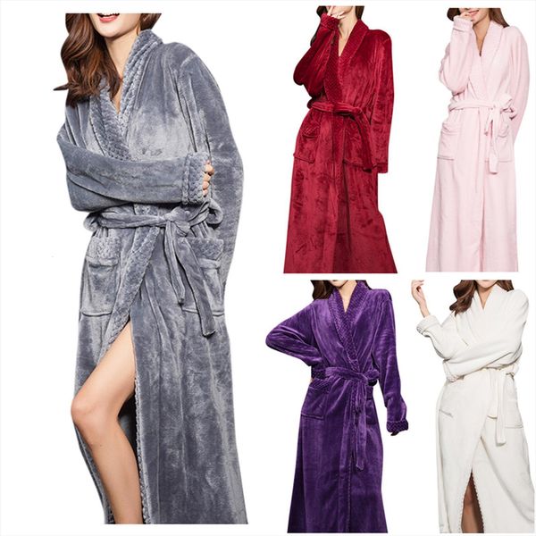 40 dressing gown womens sleepwears home wear flannel nightgown long coral velvet bathrobe, Black;red
40 dressing gown womens sleepwears home wear flannel nightgown long coral velvet bathrobe, Black;red