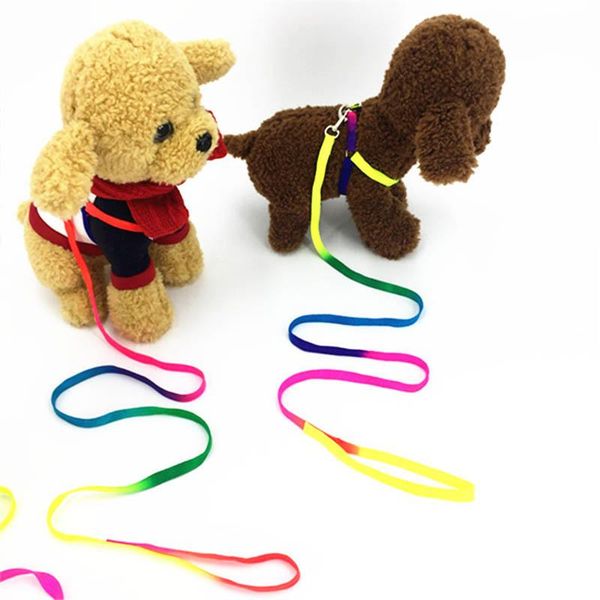 nylon 1 pc colorful rainbow 120cm pet products walking harness lead dog collar traction rope durable collars & leashes
nylon 1 pc colorful rainbow 120cm pet products walking harness lead dog collar traction rope durable collars & leashes
