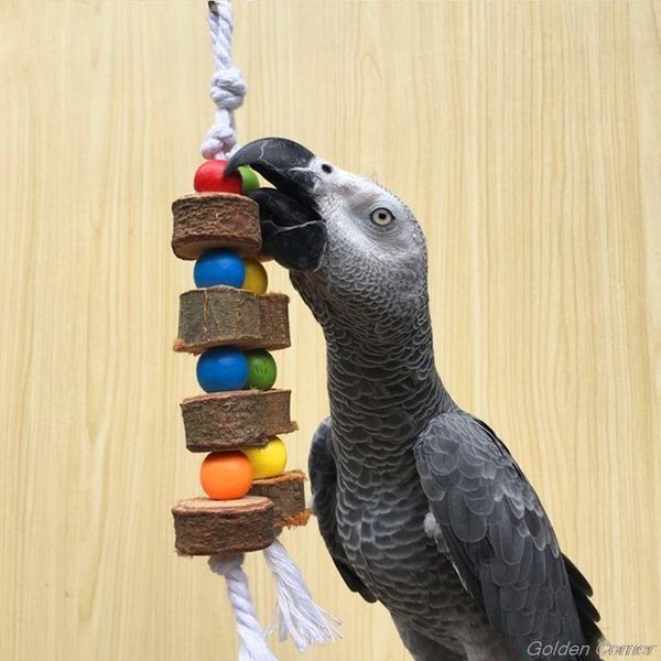 other bird supplies natural wooden birds parrot colorful toys chew bite hanging cage balls two ropes f03 21 drop
other bird supplies natural wooden birds parrot colorful toys chew bite hanging cage balls two ropes f03 21 drop