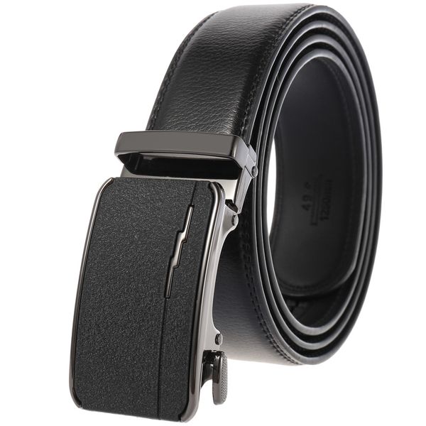 new fashion men belt automatic buckle genuine leather belt classical black color belts 110cm-130cm male strap, Black;brown
new fashion men belt automatic buckle genuine leather belt classical black color belts 110cm-130cm male strap, Black;brown