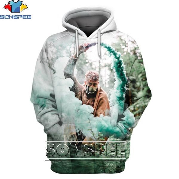 men's hoodies & sweatshirts sonspee 3d smoke bomb fashion casual loose round neck hoodie men/women hip-hop trend punk street personalit, Black
men's hoodies & sweatshirts sonspee 3d smoke bomb fashion casual loose round neck hoodie men/women hip-hop trend punk street personalit, Black