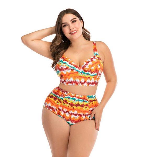 women's plus size print split swimsuit beachwear micro bikini separate female woman large swim one-piece suits
women's plus size print split swimsuit beachwear micro bikini separate female woman large swim one-piece suits