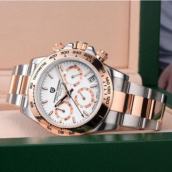 wristwatches 2021 pagani design mens quartz watches chronograph watch for men stainless steel waterproof clocks reloj hombre, Slivery;brown
wristwatches 2021 pagani design mens quartz watches chronograph watch for men stainless steel waterproof clocks reloj hombre, Slivery;brown