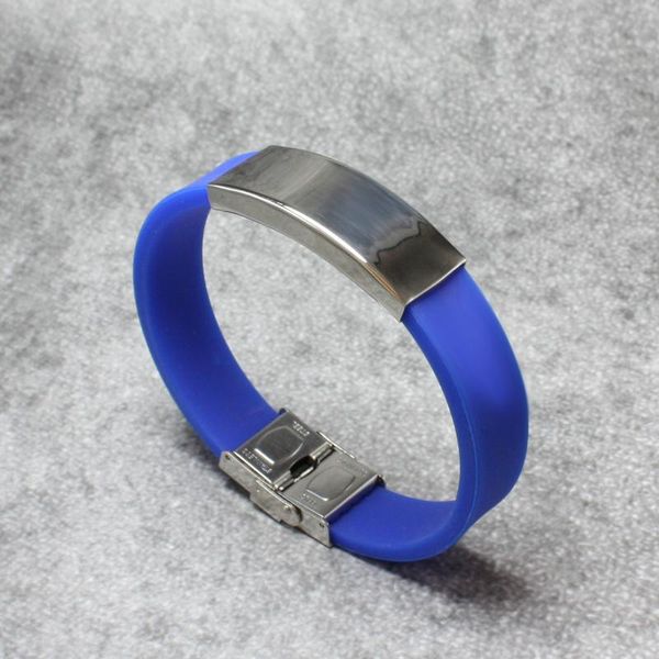 cuff blue allergy sporty exquisite 2021 stainless steel silicone men's bracelet 1pc graceful, White
cuff blue allergy sporty exquisite 2021 stainless steel silicone men's bracelet 1pc graceful, White