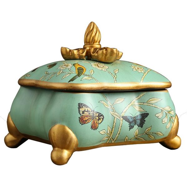 hand-carved european-style ceramic jewelry box with smooth lines decorative decoration ingenuity quality american-style retr storage boxes &
hand-carved european-style ceramic jewelry box with smooth lines decorative decoration ingenuity quality american-style retr storage boxes &