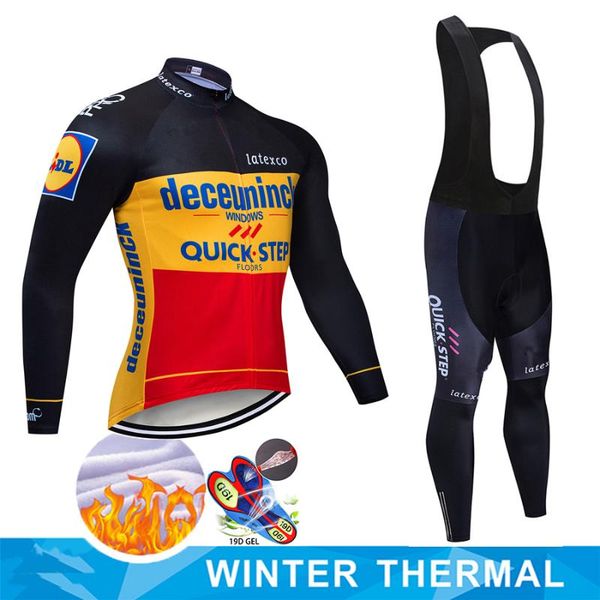 racing sets 2022 men cycling jersey set road mtb bicycle clothing winter thermal fleece long wear ropa ciclismo hombre invierno, Black;blue 
racing sets 2022 men cycling jersey set road mtb bicycle clothing winter thermal fleece long wear ropa ciclismo hombre invierno, Black;blue