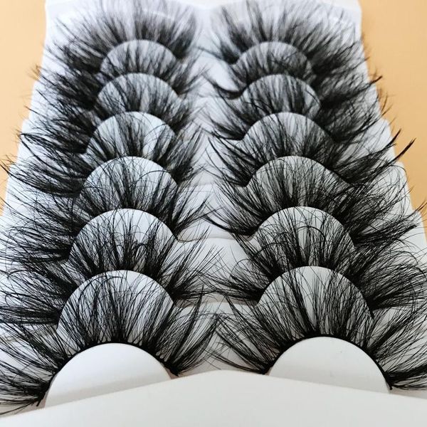 false eyelashes 6d faxu mink hair natural long eye extension tool thick messy 25mm lashes cruelty 7pairs/box
false eyelashes 6d faxu mink hair natural long eye extension tool thick messy 25mm lashes cruelty 7pairs/box