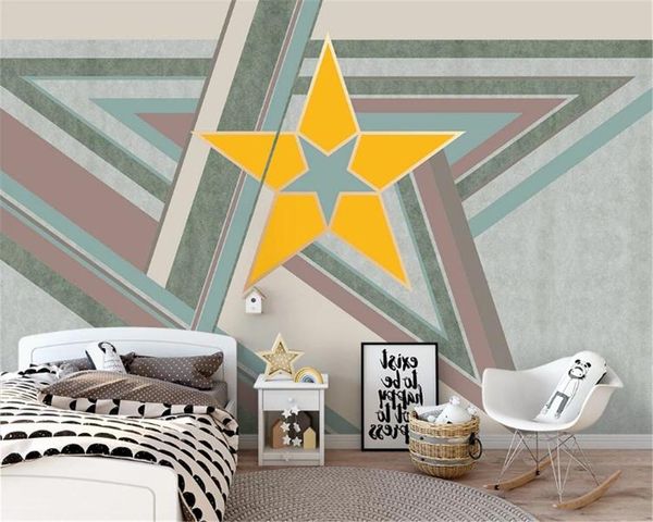 wallpapers custom 3d geometric wallpaper simple modern cartoon children's room premium atmospheric interior decoration
wallpapers custom 3d geometric wallpaper simple modern cartoon children's room premium atmospheric interior decoration