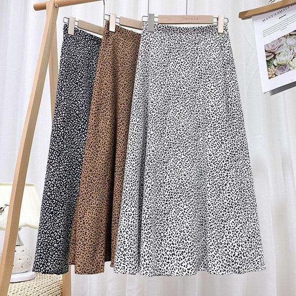 skirts women leopard print vintage long skirt casual 2021 summer elastic waist elegant office ladies chiffon saia faldas jupe, Black
skirts women leopard print vintage long skirt casual 2021 summer elastic waist elegant office ladies chiffon saia faldas jupe, Black