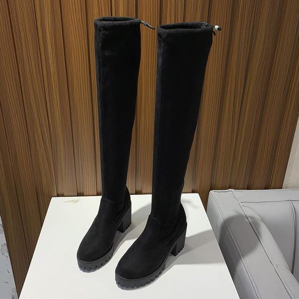 boots spring autumn fashion women socks long slim over the knee high female stretch fabric square heel shoes woman black
boots spring autumn fashion women socks long slim over the knee high female stretch fabric square heel shoes woman black