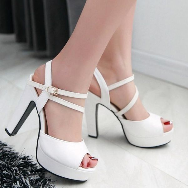 dress shoes faanyuan sandals women pumps fashion spring/ autumn all match square high heel wedding ladies size 34-43, Black
dress shoes faanyuan sandals women pumps fashion spring/ autumn all match square high heel wedding ladies size 34-43, Black