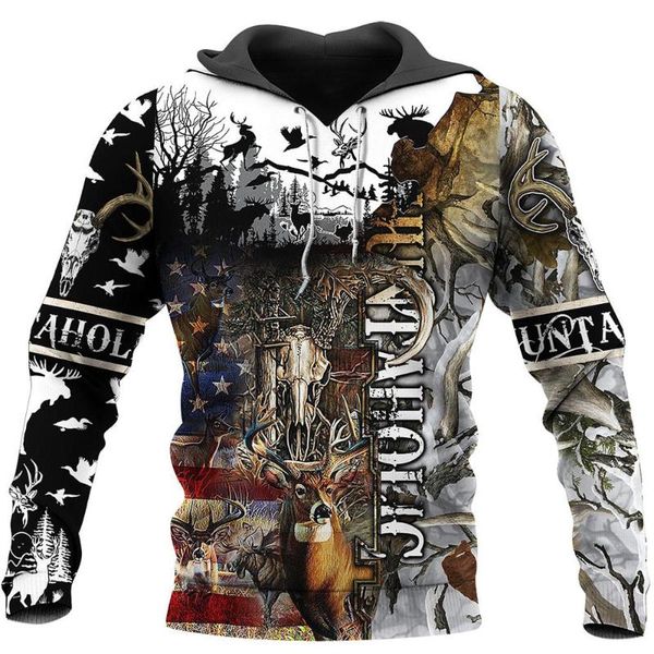 men's hoodies & sweatshirts product huntaholic camouflage 3d full print casual hoodie/sweatshirt apparel harajuku street zipper h, Black
men's hoodies & sweatshirts product huntaholic camouflage 3d full print casual hoodie/sweatshirt apparel harajuku street zipper h, Black