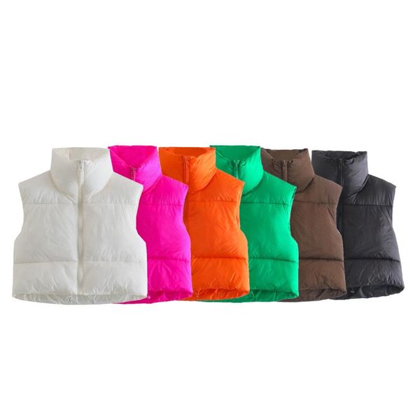 women's vests blsqr muti-color fashion camis women stand collar elegant casual outwear coat female streetwear tank lady 2021, Black;white
women's vests blsqr muti-color fashion camis women stand collar elegant casual outwear coat female streetwear tank lady 2021, Black;white