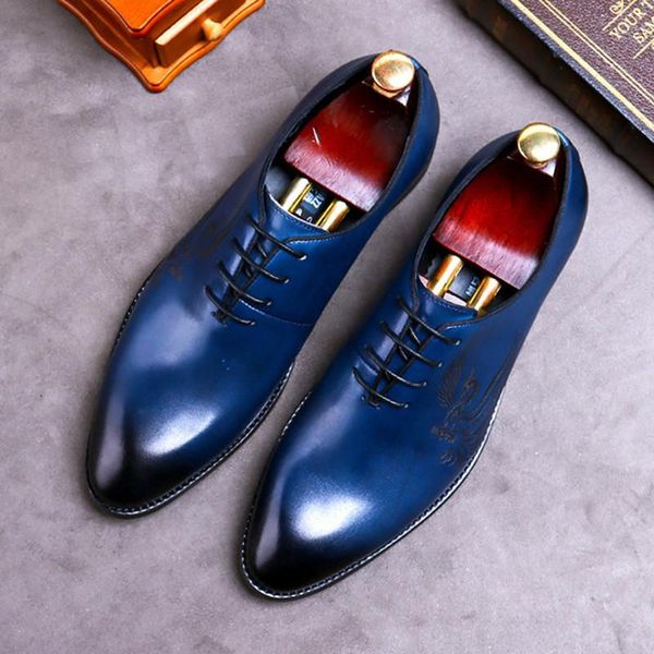 dress shoes 2021 autumn men pointed toe genuine leather luxury mens fashion lace up blue wedding male, Black
dress shoes 2021 autumn men pointed toe genuine leather luxury mens fashion lace up blue wedding male, Black