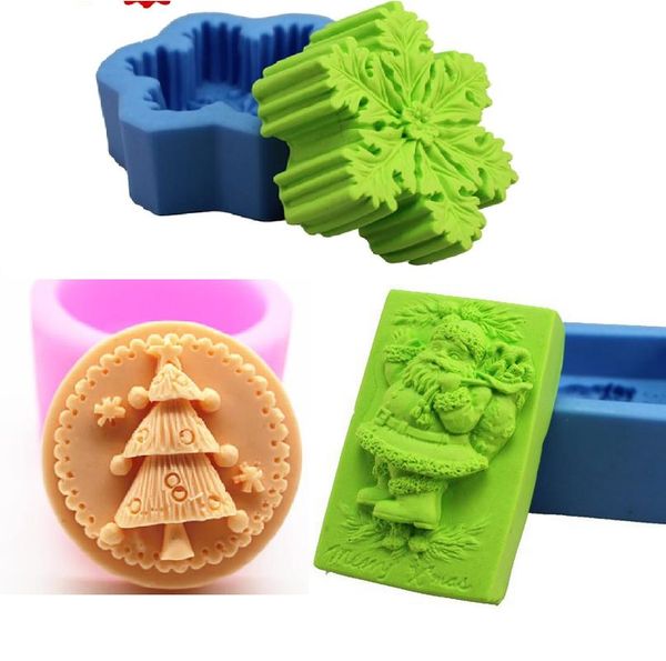 craft tools christmas tree santa clause snowflake silicone soap mold handmade mould diy art making chocolate
craft tools christmas tree santa clause snowflake silicone soap mold handmade mould diy art making chocolate