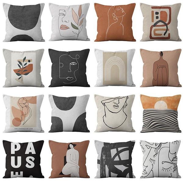 cushion/decorative pillow nordic abstract face line flower drawing cushion case modern art sofa throw pillows livingroom decorative
cushion/decorative pillow nordic abstract face line flower drawing cushion case modern art sofa throw pillows livingroom decorative