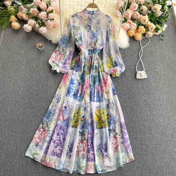 dresses design fashion print maxi women korean o neck sleeve a-line es spring bohemian vacation long, Black;gray
dresses design fashion print maxi women korean o neck sleeve a-line es spring bohemian vacation long, Black;gray