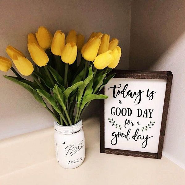 decorative flowers & wreaths 15 piece beauty press flower tulip artificial bouquet fake bridal decoration wedding yellow + green
decorative flowers & wreaths 15 piece beauty press flower tulip artificial bouquet fake bridal decoration wedding yellow + green