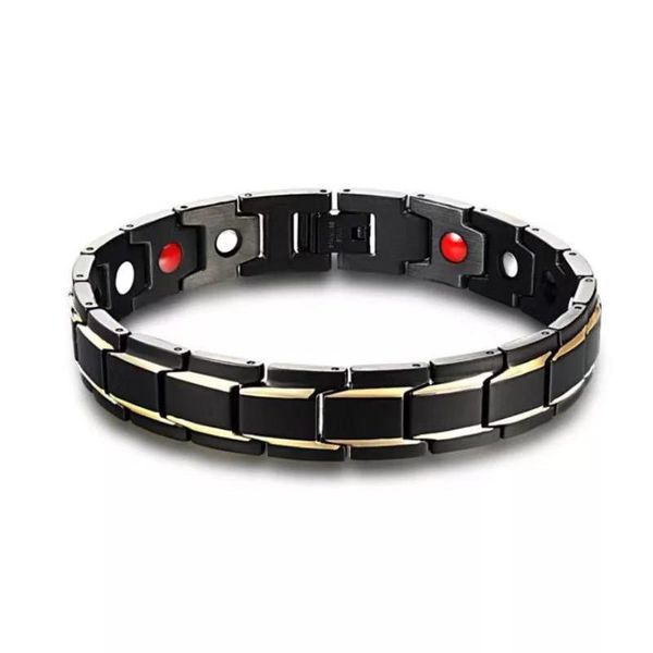 link, chain hook buckle clasp therapy bangles man health carebracelet men's bracelets with abrray magnetic hematite copper jewelry, Black
link, chain hook buckle clasp therapy bangles man health carebracelet men's bracelets with abrray magnetic hematite copper jewelry, Black