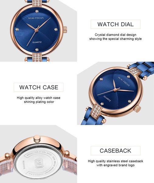 women's watches mini focus quartz watch female simple elegant ladies wrist fashion blue steel bracelet watch waterproof water 2022, Slivery;golden
women's watches mini focus quartz watch female simple elegant ladies wrist fashion blue steel bracelet watch waterproof water 2022, Slivery;golden