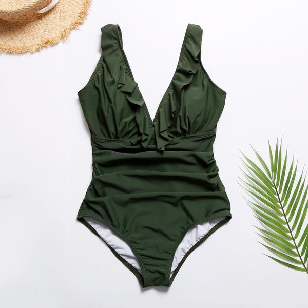 one piece swimsuit high waist padded swimwear women solid deep-v bathing suits beach wear women's swimming suit one-piece
one piece swimsuit high waist padded swimwear women solid deep-v bathing suits beach wear women's swimming suit one-piece