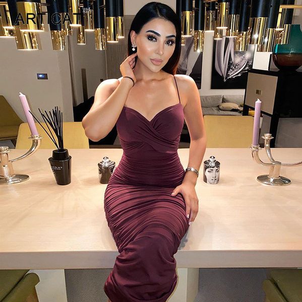 2021 summer burgundy ruched midi dresses women elegant sleeveless party bodycon vestidos ladies solid backless clubwearhigh quality, Black;gray
2021 summer burgundy ruched midi dresses women elegant sleeveless party bodycon vestidos ladies solid backless clubwearhigh quality, Black;gray