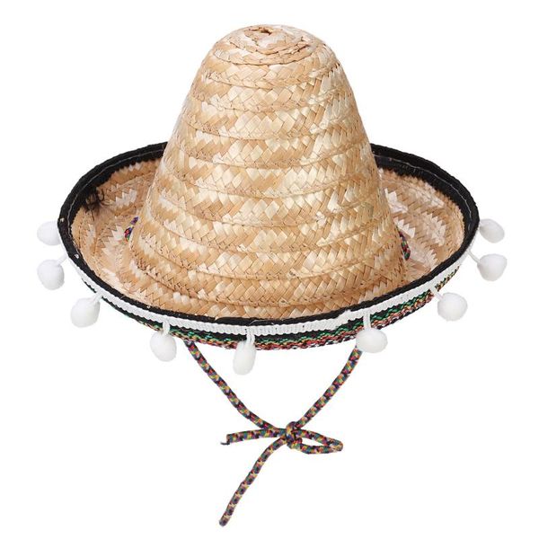 party hats pompom hat mexican straw hawaiian style dressing props supplies birthday gift decoration 60cm (grass color)
party hats pompom hat mexican straw hawaiian style dressing props supplies birthday gift decoration 60cm (grass color)