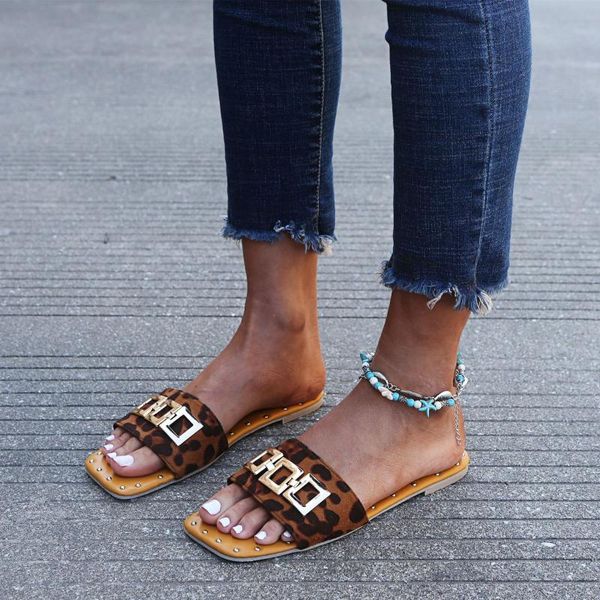 summer women's sandals flat open toe outdoor slippers fashion buckle beach shoes leopard print plus size 43, Black
summer women's sandals flat open toe outdoor slippers fashion buckle beach shoes leopard print plus size 43, Black