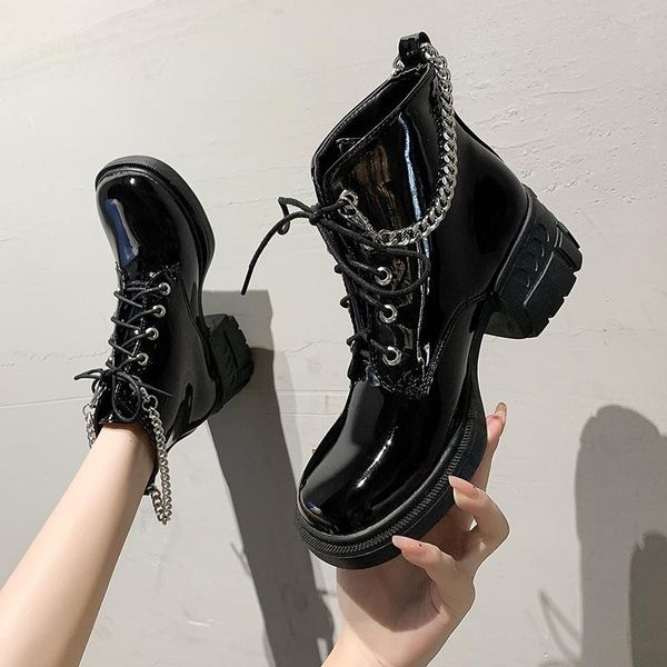 boots med heel shoes round toe lace up boots-women autumn ladies rubber ankle summer 2021 black rock cross-tied solid lace-up ba
boots med heel shoes round toe lace up boots-women autumn ladies rubber ankle summer 2021 black rock cross-tied solid lace-up ba