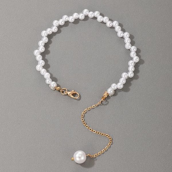charm bracelets hi man korean simple wild irregular handmade pearl bracelet women exquisite elegant birthday gift jewelry accessories, Golden;silver
charm bracelets hi man korean simple wild irregular handmade pearl bracelet women exquisite elegant birthday gift jewelry accessories, Golden;silver