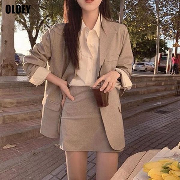 two piece dress office ladies notched collar plaid women blazer single breasted 2021 autumn korea jacket casual suit female coat skirt, White
two piece dress office ladies notched collar plaid women blazer single breasted 2021 autumn korea jacket casual suit female coat skirt, White
