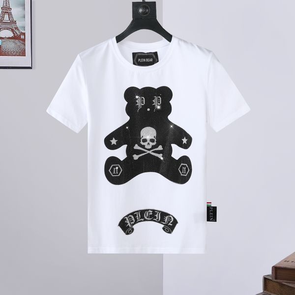 men's t-shirts round neck ss teddy bear plein mens designer tshirts rhinestone skull men t-shirts classical tees pb 16581, White;black
men's t-shirts round neck ss teddy bear plein mens designer tshirts rhinestone skull men t-shirts classical tees pb 16581, White;black
