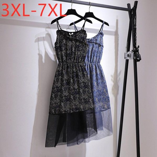 ladies summer plus size slip dress for women large sleeveless loose black floral chiffon midi 3xl 4xl 5xl 6xl 7xl casual dresses, Black;gray
ladies summer plus size slip dress for women large sleeveless loose black floral chiffon midi 3xl 4xl 5xl 6xl 7xl casual dresses, Black;gray