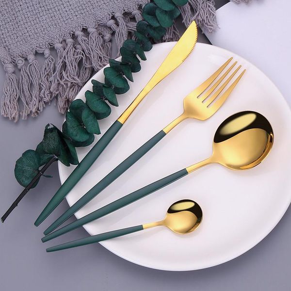 dinnerware sets stainless steel cutlery set complete dinner silverware dessert fork spoon knife chopsticks icespoon tableware
dinnerware sets stainless steel cutlery set complete dinner silverware dessert fork spoon knife chopsticks icespoon tableware