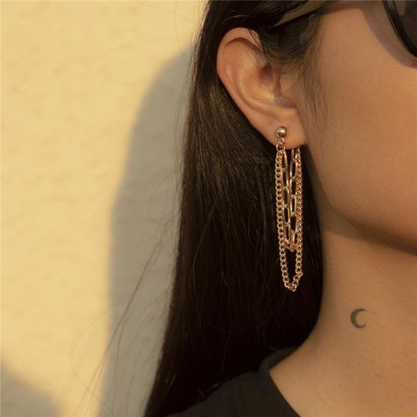 stud europe and america hip-hop punk style metal chain hipster earrings retro cold tassel exaggeration female jewelry, Golden;silver
stud europe and america hip-hop punk style metal chain hipster earrings retro cold tassel exaggeration female jewelry, Golden;silver