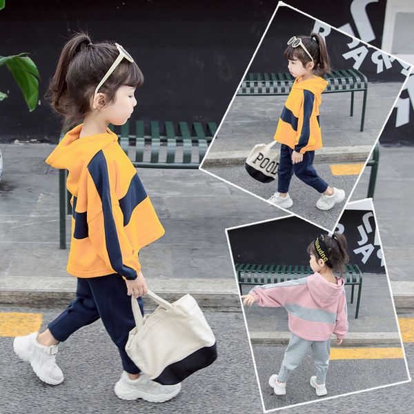 girls sweatshirts + pants kids spring autumn charming teenagers tracksuits children clothing sets outfits, White
girls sweatshirts + pants kids spring autumn charming teenagers tracksuits children clothing sets outfits, White